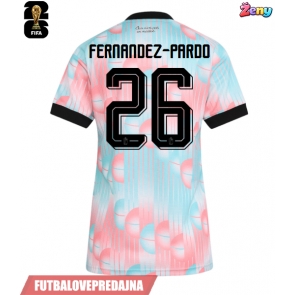 Lacne Ženy Futbalové dres Belgicko Matias Fernandez-Pardo #26 MS 2026 Krátky Rukáv - Preč